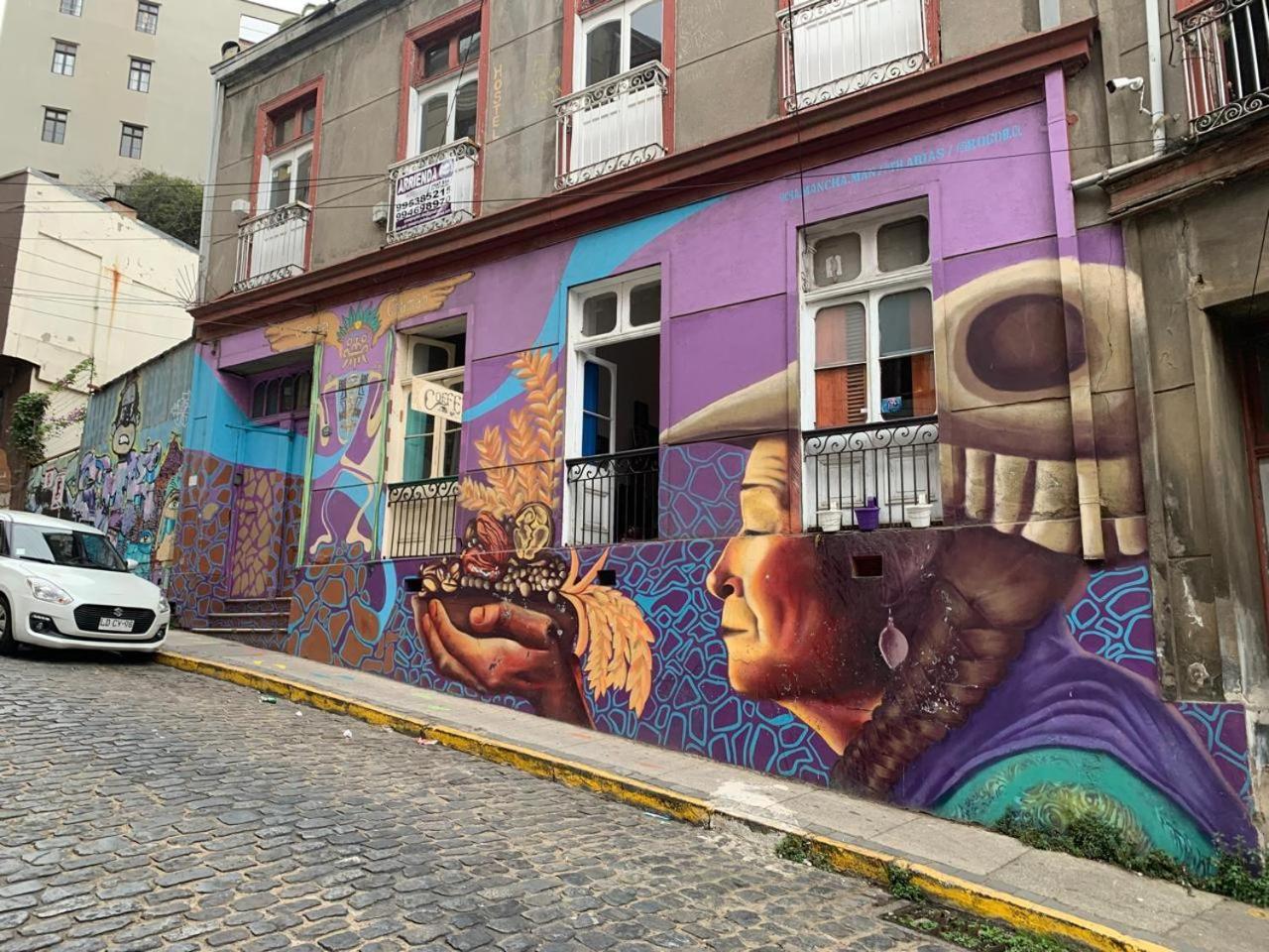 Art Hostel Casa Chaman Valparaiso Exterior photo